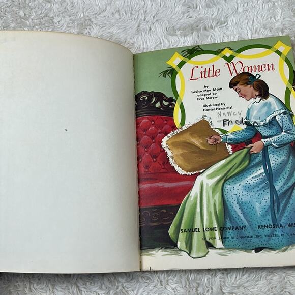 Little Women Young Readers Vintage 50s Adapted by Erva Merow - Picture 2 of 4